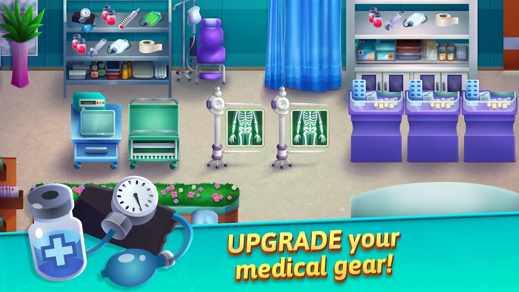 Скачать взломанную Medicine Dash: Hospital Game (Медицинский Дэш)  [МОД Меню] — полная версия apk на Андроид screen 3