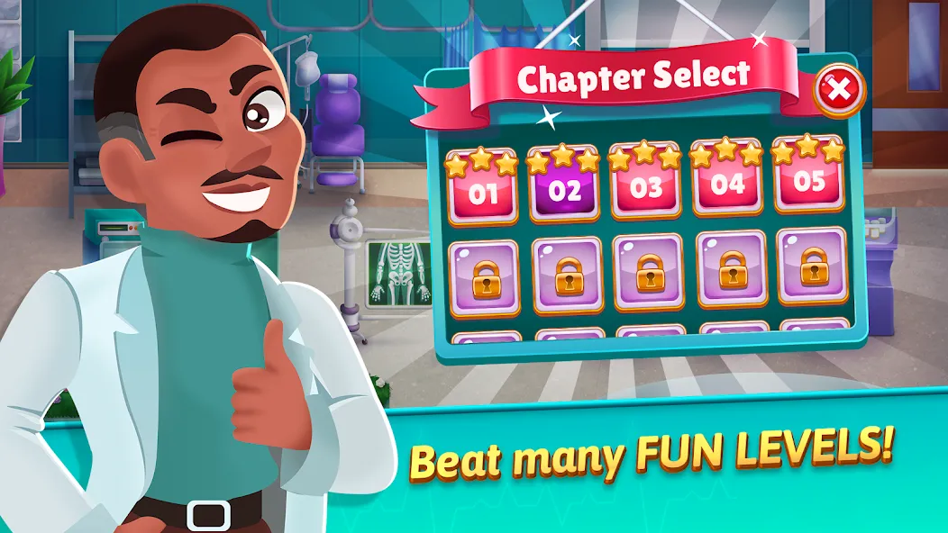 Скачать взломанную Medicine Dash: Hospital Game (Медицинский Дэш)  [МОД Меню] — полная версия apk на Андроид screen 4