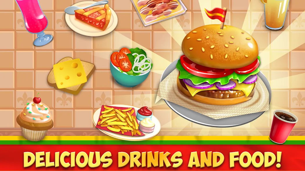 Скачать взломанную My Burger Shop 2: Food Game (Мой Бургер Шоп 2)  [МОД Много денег] — стабильная версия apk на Андроид screen 3