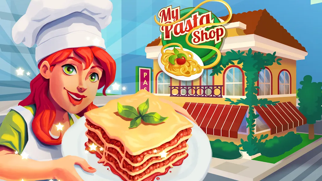 Скачать взломанную My Pasta Shop: Cooking Game (Мой Паста Шоп)  [МОД Бесконечные монеты] — стабильная версия apk на Андроид screen 5