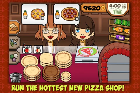 Взломанная My Pizza Shop: Management Game  [МОД Бесконечные монеты] — последняя версия apk на Андроид screen 1