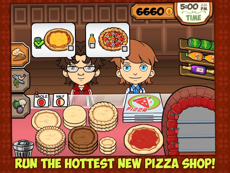 Взломанная My Pizza Shop: Management Game  [МОД Бесконечные монеты] — последняя версия apk на Андроид screen 5