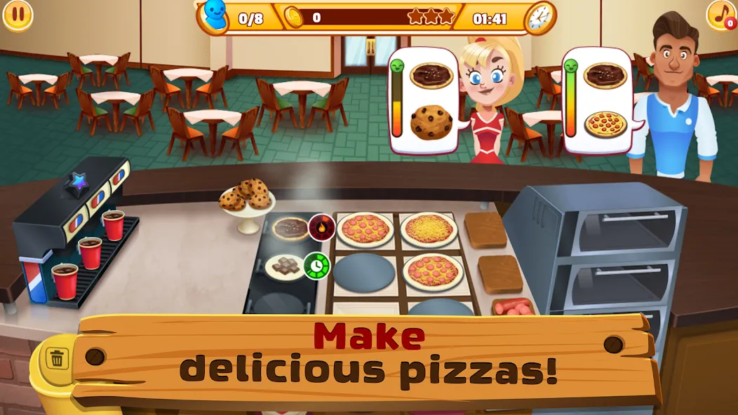 Скачать взломанную My Pizza Shop 2: Food Games (Мой Пиццерия 2)  [МОД Все открыто] — стабильная версия apk на Андроид screen 2