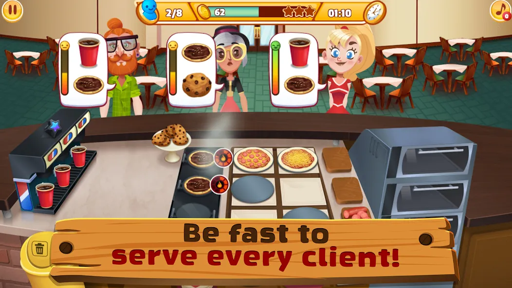 Скачать взломанную My Pizza Shop 2: Food Games (Мой Пиццерия 2)  [МОД Все открыто] — стабильная версия apk на Андроид screen 5