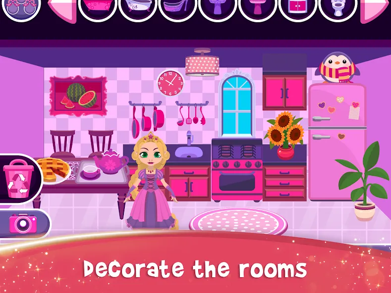 Скачать взломанную My Princess Castle: Doll Game (Мой Принцессин Замок)  [МОД Menu] — полная версия apk на Андроид screen 5