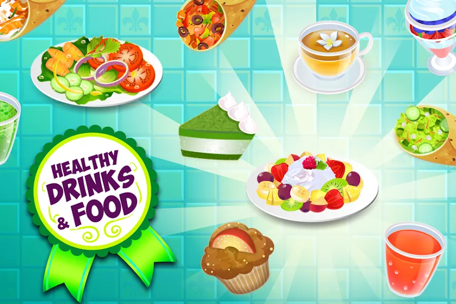 Скачать взлом My Salad Bar: Veggie Food Game (Мой салатбар)  [МОД Unlimited Money] — последняя версия apk на Андроид screen 3