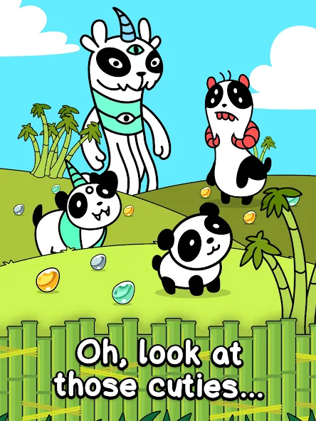 Взломанная Panda Evolution: Idle Clicker (Панда Эволюция)  [МОД Unlocked] — полная версия apk на Андроид screen 5