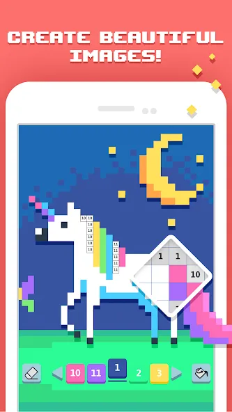 Взлом Pixelicious: Color Daily Pixel (Пикселическ)  [МОД Много денег] — полная версия apk на Андроид screen 1