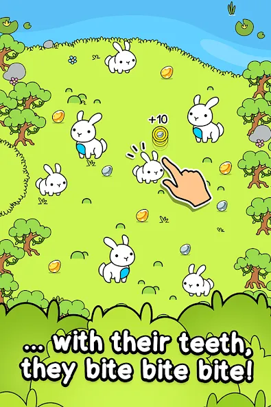 Взлом Rabbit Evolution: Merge Bunny (Рэббит Эволюшн)  [МОД Unlocked] — полная версия apk на Андроид screen 2