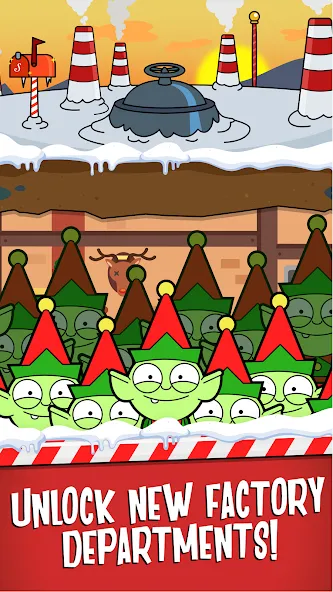 Взломанная Santa’s Capitalist Factory  [МОД Много денег] — полная версия apk на Андроид screen 4