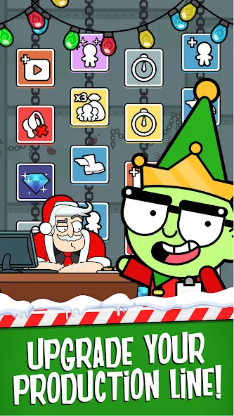 Взломанная Santa’s Capitalist Factory  [МОД Много денег] — полная версия apk на Андроид screen 5