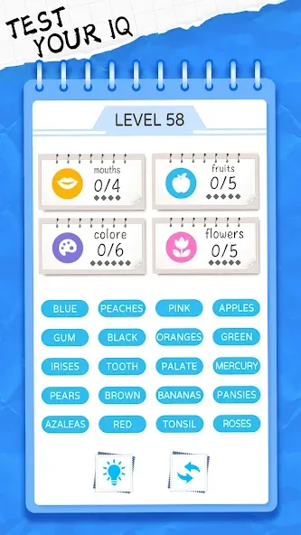 Взломанная Word Sort: Association Connect (Соннект Колорс)  [МОД Меню] — полная версия apk на Андроид screen 5