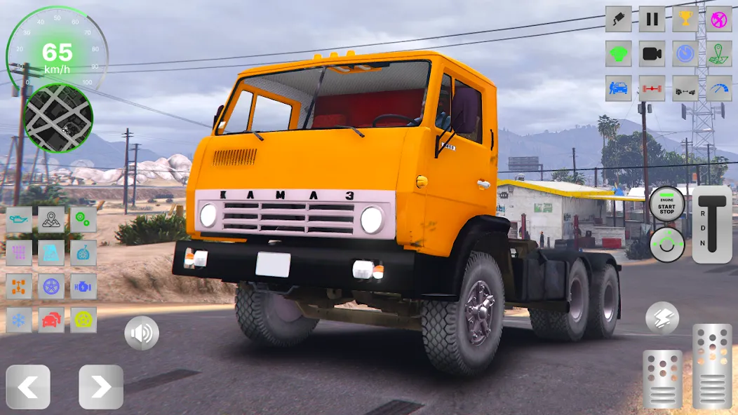 Скачать взлом KAMAZ: Ultimate Russian Truck  [МОД Много монет] — последняя версия apk на Андроид screen 1