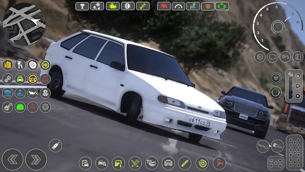 Скачать взломанную 2114 LADA Russian Streets Drag  [МОД Меню] — полная версия apk на Андроид screen 2