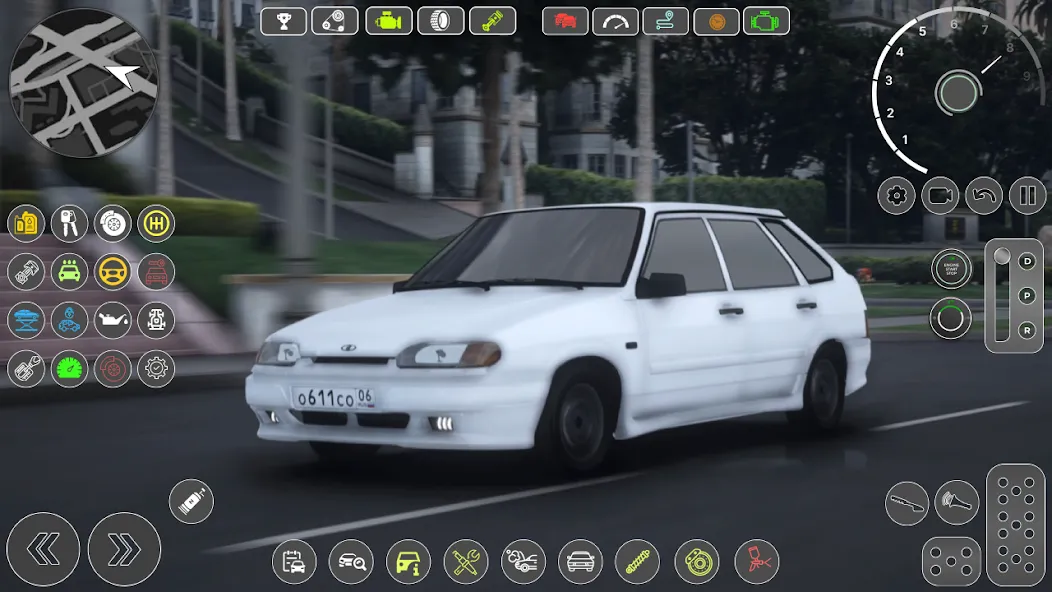 Скачать взломанную 2114 LADA Russian Streets Drag  [МОД Меню] — полная версия apk на Андроид screen 3