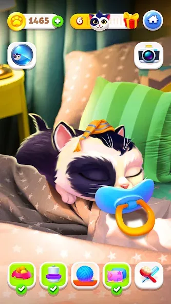 Скачать взломанную My Cat — Virtual pet simulator (Мой кот)  [МОД Все открыто] — стабильная версия apk на Андроид screen 3