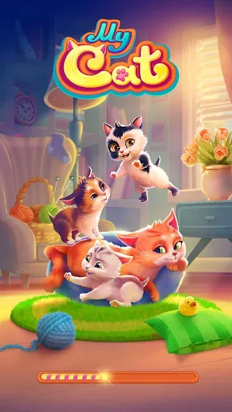 Скачать взломанную My Cat — Virtual pet simulator (Мой кот)  [МОД Все открыто] — стабильная версия apk на Андроид screen 5