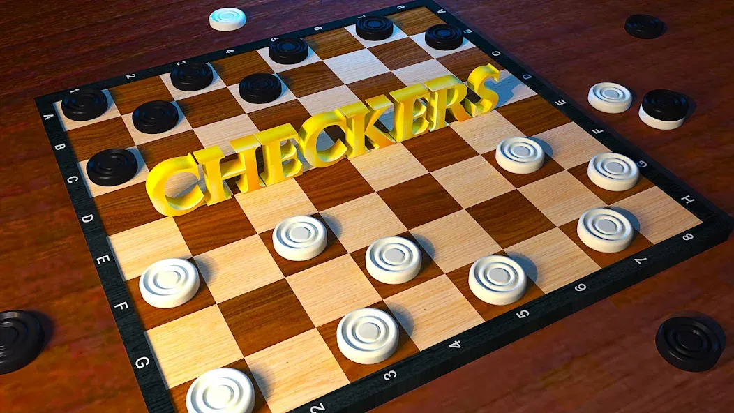 Взлом Checkers: Checkers Online- Dam  [МОД Бесконечные монеты] — полная версия apk на Андроид screen 1