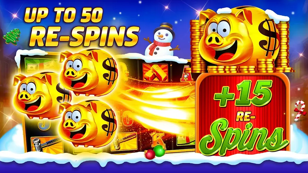 Скачать взлом Clubillion Vegas Casino Slots (Клабиллион Вегас Казино Слотс)  [МОД Menu] — последняя версия apk на Андроид screen 4