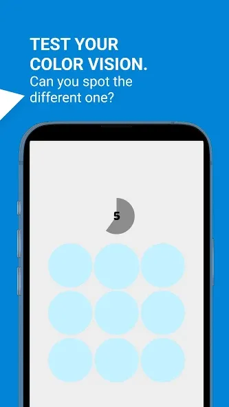 Взломанная Color Blind Test Game  [МОД Unlocked] — последняя версия apk на Андроид screen 3