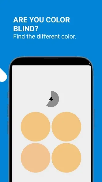 Взломанная Color Blind Test Game  [МОД Unlocked] — последняя версия apk на Андроид screen 5