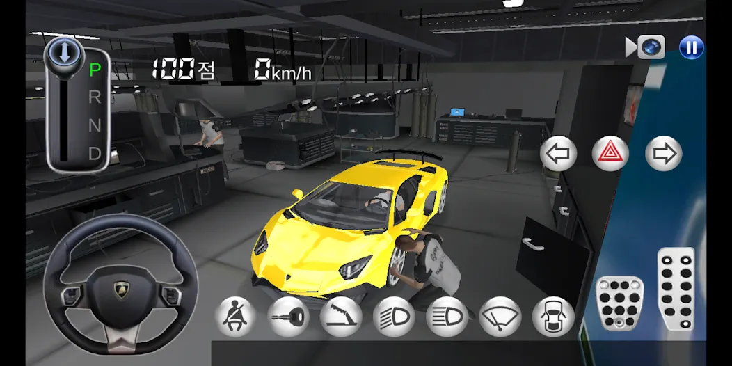 Скачать взломанную 3D Driving Class  [МОД Mega Pack] — последняя версия apk на Андроид screen 1