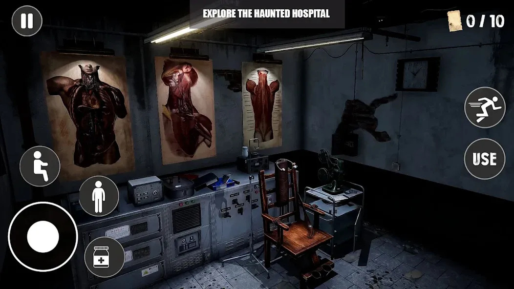 Взлом Scary Haunted Hospital Morgue  [МОД Unlimited Money] — последняя версия apk на Андроид screen 3