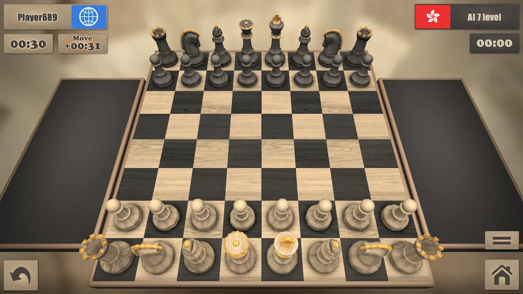 Взломанная Real Chess  [МОД Все открыто] — полная версия apk на Андроид screen 2