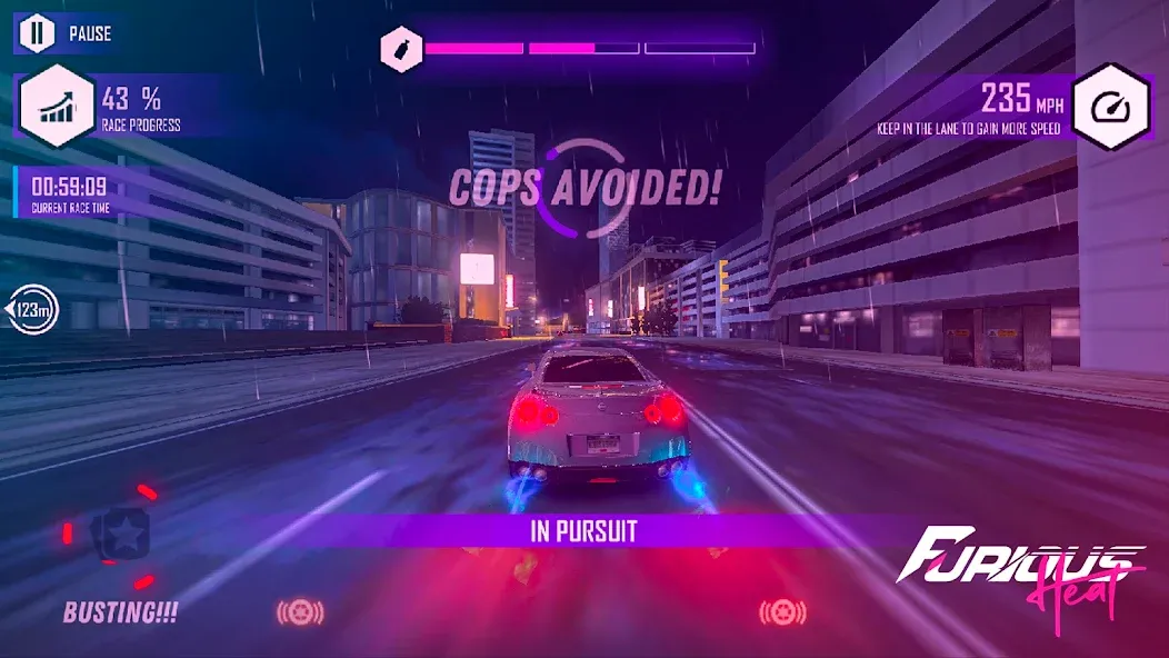 Скачать взломанную Furious: Heat Racing 2024 (Фьюриъс)  [МОД Много денег] — стабильная версия apk на Андроид screen 2