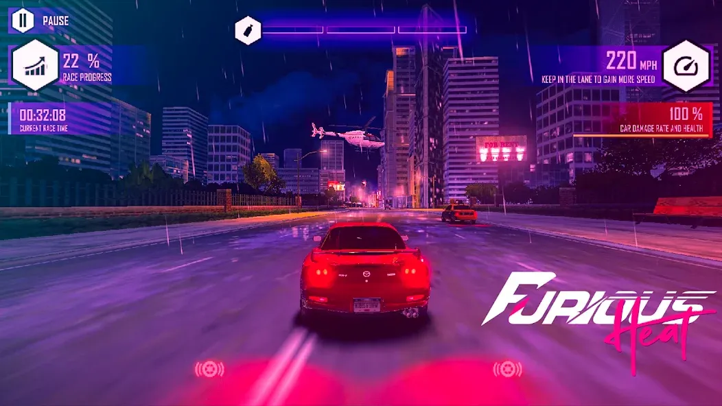 Скачать взломанную Furious: Heat Racing 2024 (Фьюриъс)  [МОД Много денег] — стабильная версия apk на Андроид screen 3