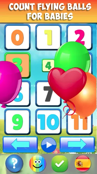 Скачать взломанную Numbers for kids 1 to 10 Math  [МОД Unlocked] — стабильная версия apk на Андроид screen 2