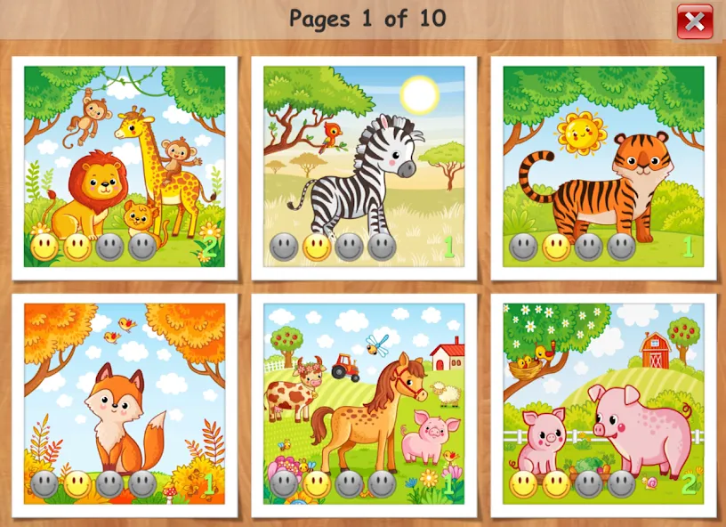 Скачать взломанную Kids puzzles — 3 and 5 years  [МОД Mega Pack] — стабильная версия apk на Андроид screen 3