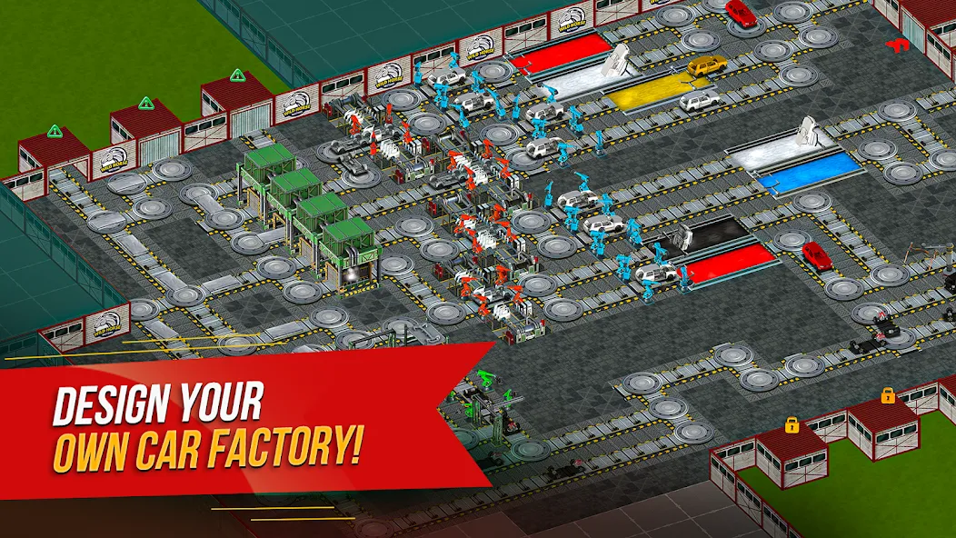 Взломанная Car Factory Simulator  [МОД Unlocked] — стабильная версия apk на Андроид screen 1