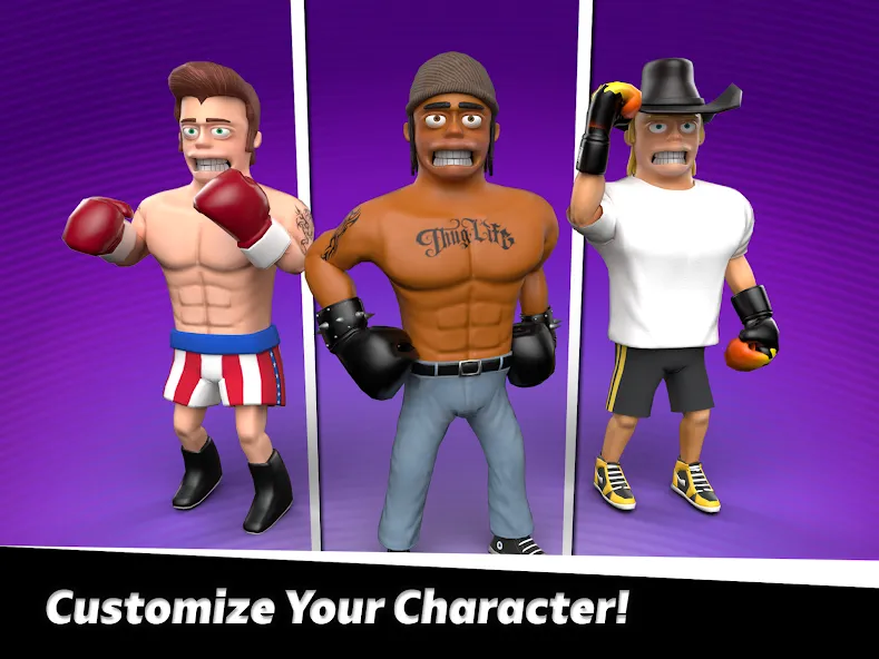 Взломанная Smash Boxing: Punch Hero (Смэш Боксинг)  [МОД Unlimited Money] — полная версия apk на Андроид screen 2