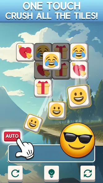 Скачать взломанную Tile Match Emoji -Triple Tile (Тил Матч Эмоджи)  [МОД Unlocked] — последняя версия apk на Андроид screen 3