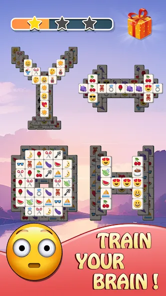 Скачать взломанную Tile Match Emoji -Triple Tile (Тил Матч Эмоджи)  [МОД Unlocked] — последняя версия apk на Андроид screen 5