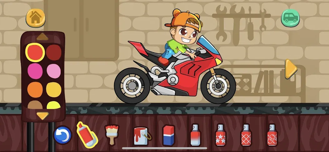 Скачать взломанную Vlad & Niki Car Games for Kids  [МОД Бесконечные деньги] — полная версия apk на Андроид screen 3