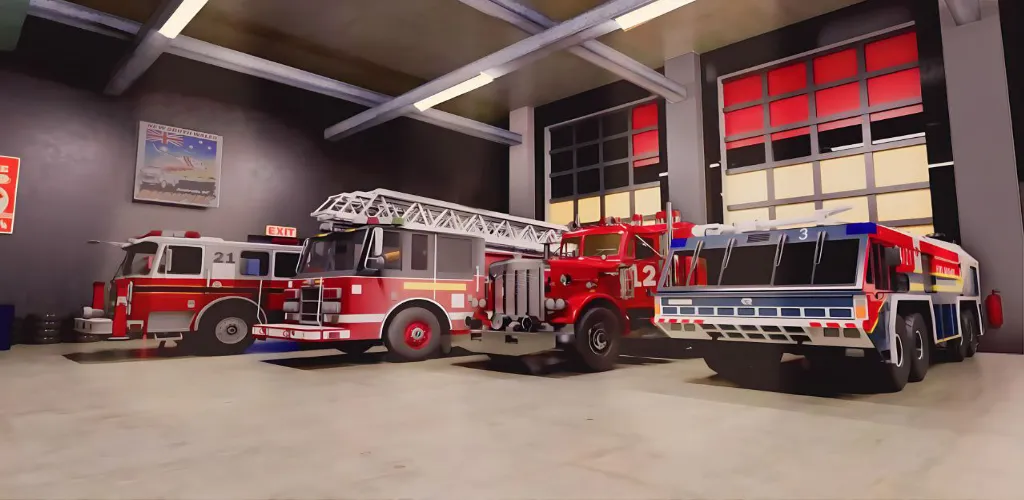 Скачать взломанную Real Firefighter 3D Simulator (Реальный Пожарник 3D Симулятор)  [МОД Unlocked] — последняя версия apk на Андроид screen 4