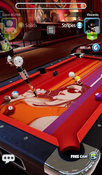 Взлом Pool Blitz (Пул Блиц)  [МОД Бесконечные деньги] — полная версия apk на Андроид screen 1