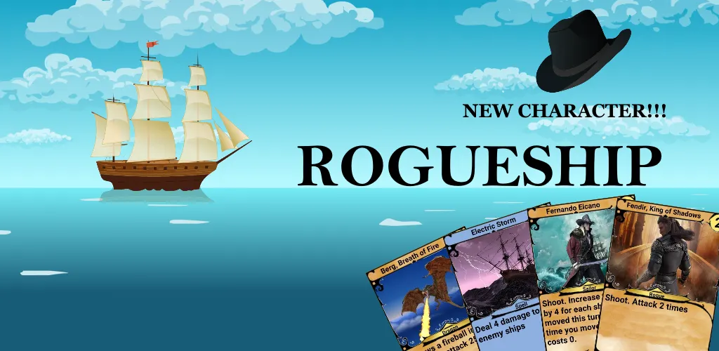 Скачать взломанную RogueShip — RPG Roguelike Card (РоугеШип)  [МОД Бесконечные деньги] — стабильная версия apk на Андроид screen 1