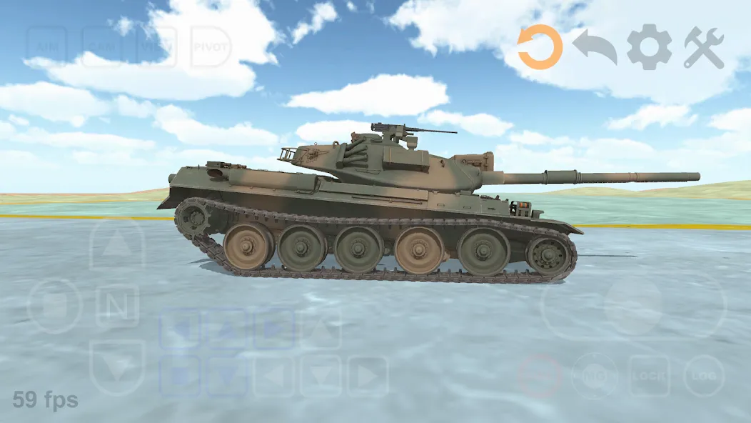 Скачать взломанную Tank Physics Mobile Vol.3  [МОД Все открыто] — последняя версия apk на Андроид screen 2