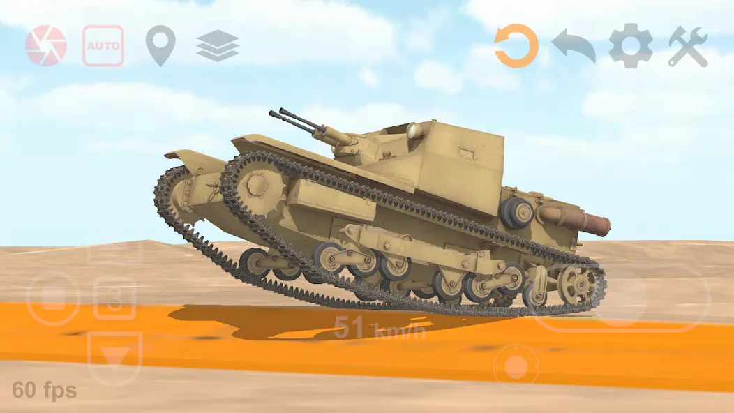 Скачать взломанную Tank Physics Mobile Vol.3  [МОД Все открыто] — последняя версия apk на Андроид screen 4