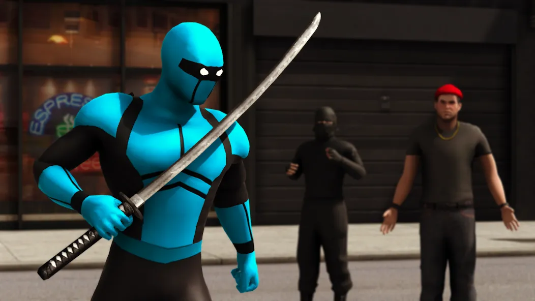 Скачать взлом Blue Ninja : Superhero Game (Блу Ниндзя)  [МОД Menu] — стабильная версия apk на Андроид screen 2