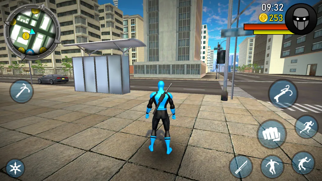 Скачать взлом Blue Ninja : Superhero Game (Блу Ниндзя)  [МОД Menu] — стабильная версия apk на Андроид screen 4