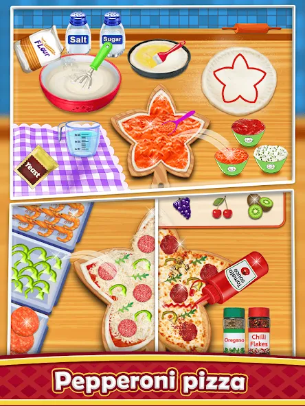 Взломанная Pizza Maker — Cooking Games  [МОД Unlocked] — полная версия apk на Андроид screen 5