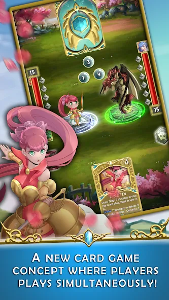 Скачать взлом Crystal Soul — TCG Card Battle  [МОД Бесконечные монеты] — полная версия apk на Андроид screen 1