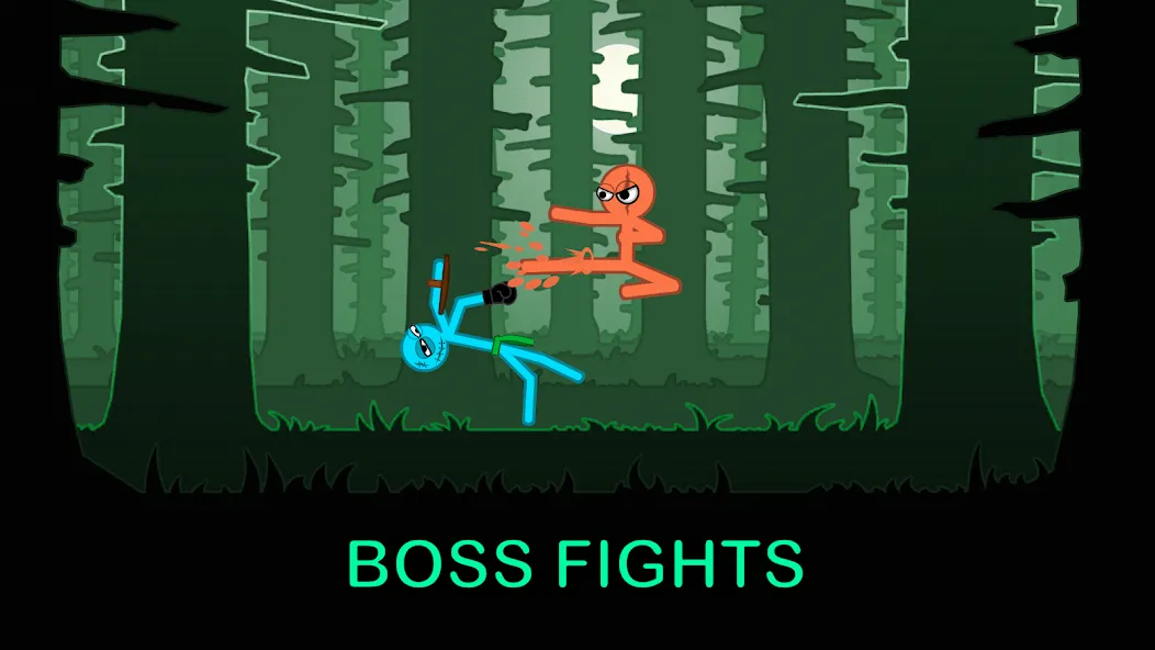 Взломанная Slapstick Fighter — Fight Game (лапстик Файтер)  [МОД Unlocked] — полная версия apk на Андроид screen 4