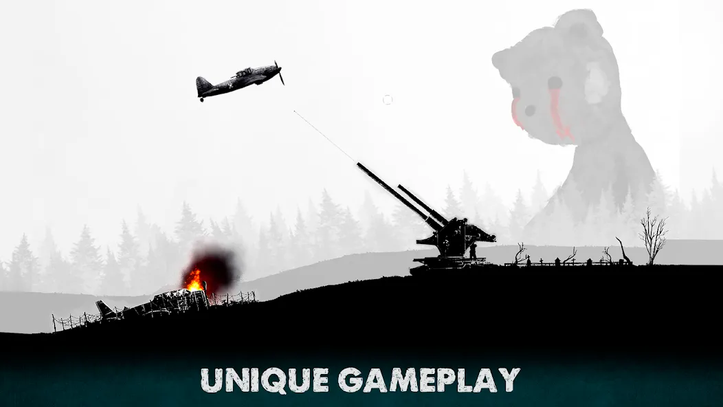 Скачать взломанную Warplanes Inc WW2 Plane & War  [МОД Mega Pack] — последняя версия apk на Андроид screen 1