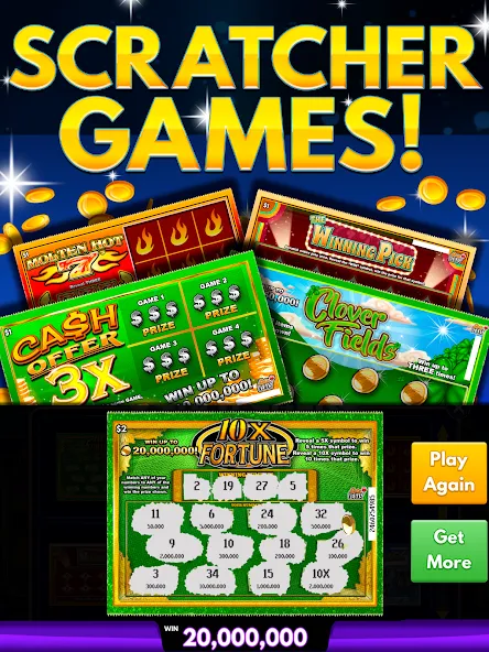 Скачать взлом Spin Vegas Slots: Slot Games (Спин Вегас слоты)  [МОД Бесконечные монеты] — полная версия apk на Андроид screen 2