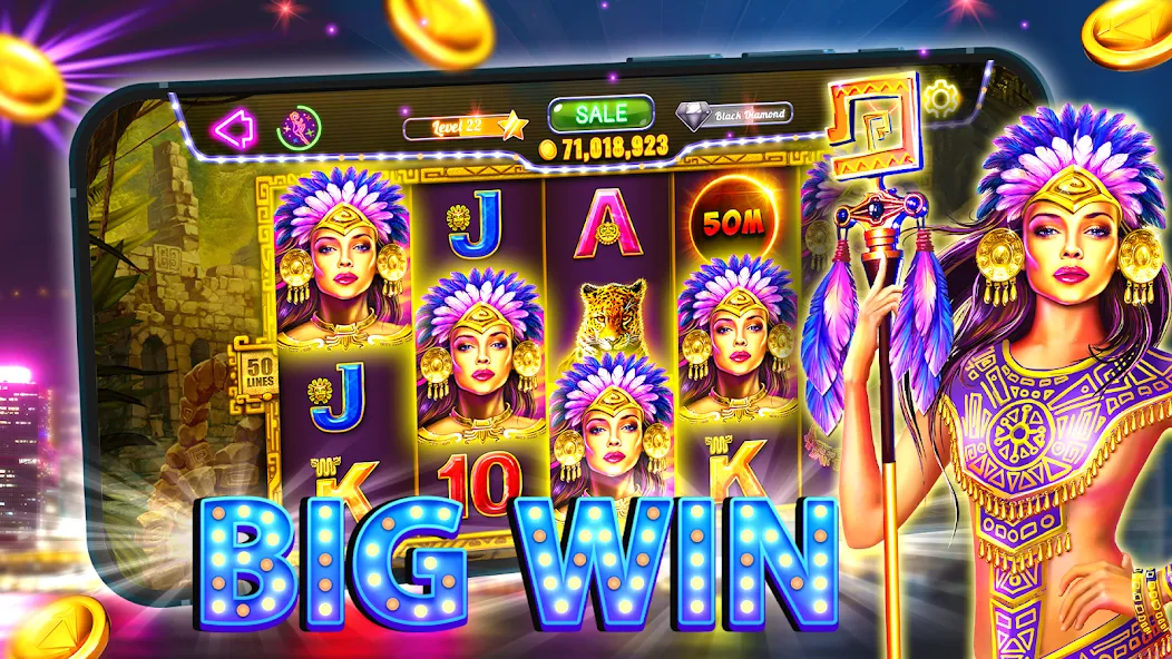 Скачать взлом Old Vegas Slots — Casino 777 (Олд Вегас Слотс)  [МОД Menu] — полная версия apk на Андроид screen 1